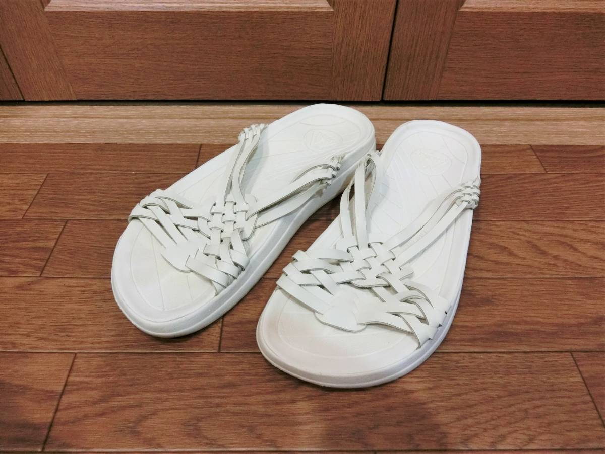 Malibu sandals マリブ サンダルズ / 約26cm EU41 M8 W10 / 白 ホワイト / サンダル ビーチサンダル_画像1