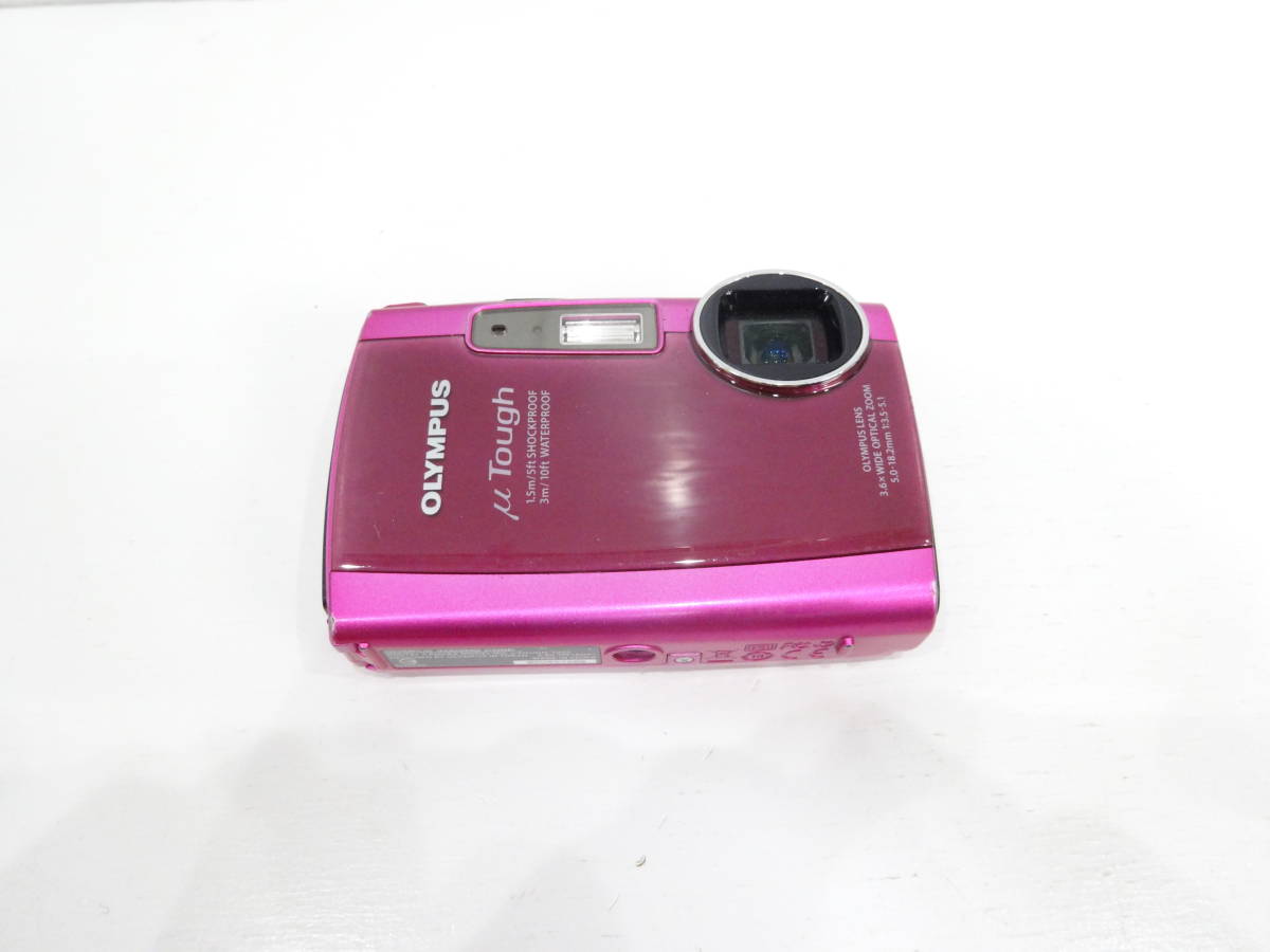 OLYMPUS STYLUS μ TOUGH-3000 デジタルカメラ　起動確認済み　A1481