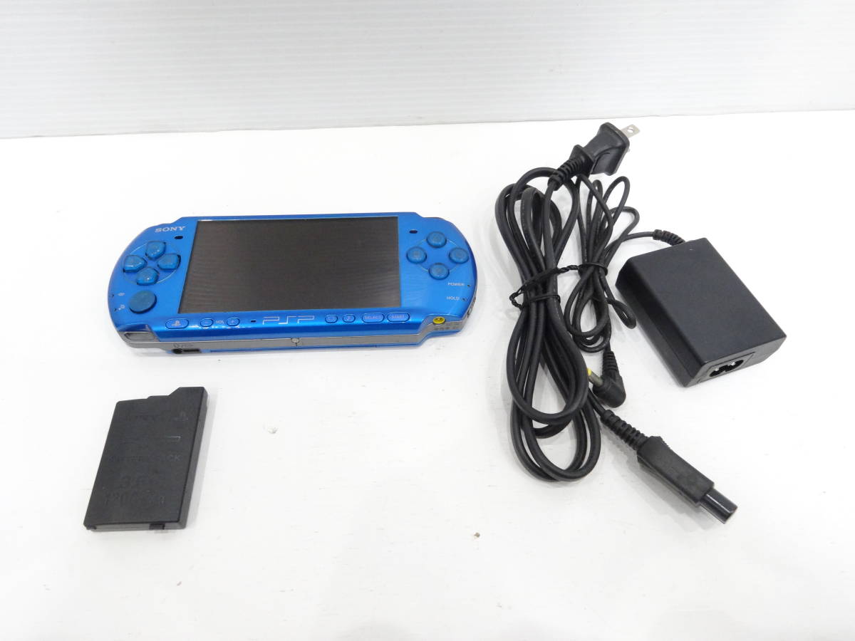 特別セール品】 SONY PSP 3000 動作確認済み A1504 充電器 バッテリー