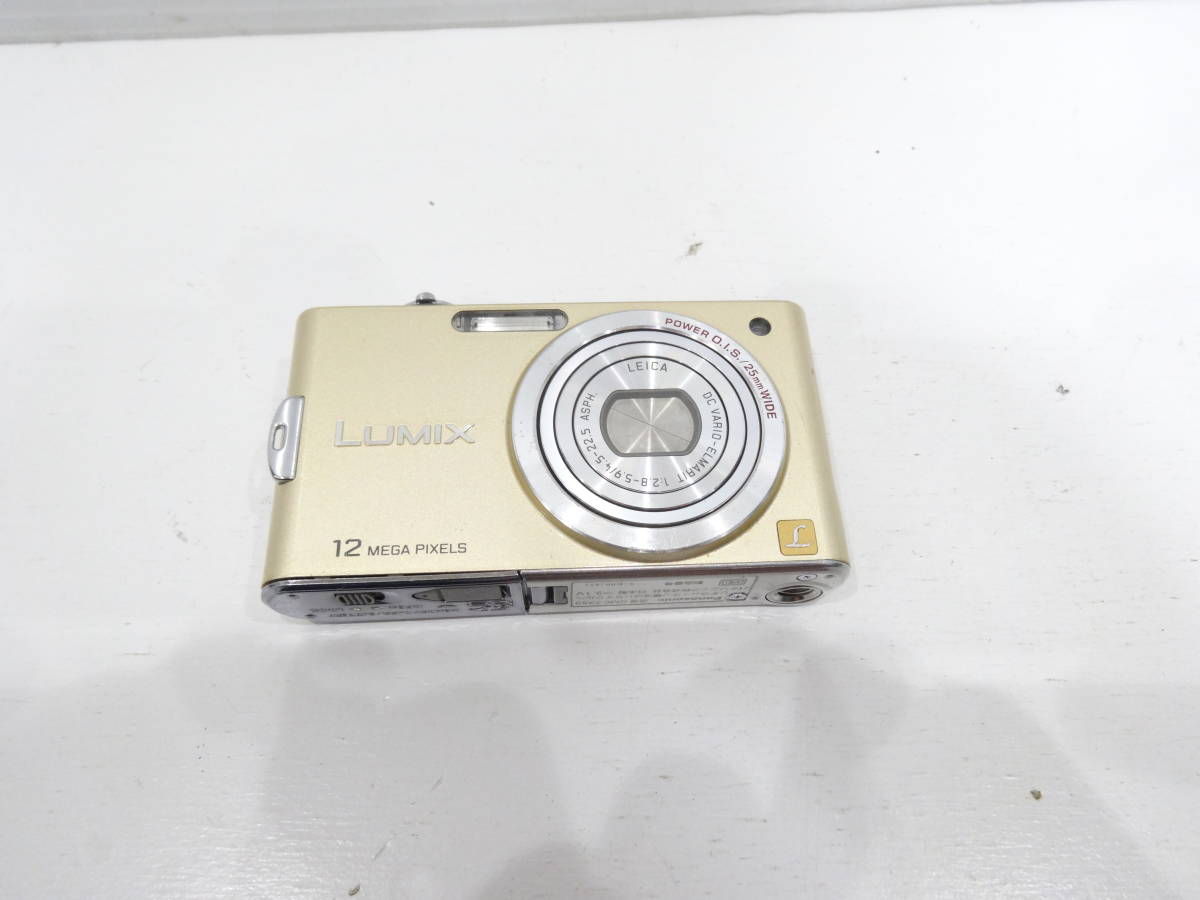 【オープニングセール】 LUMIX パナソニック Panasonic ルミックス 起動確認済み　A1598 コンパクトデジタルカメラ DMC-FX60 パナソニック