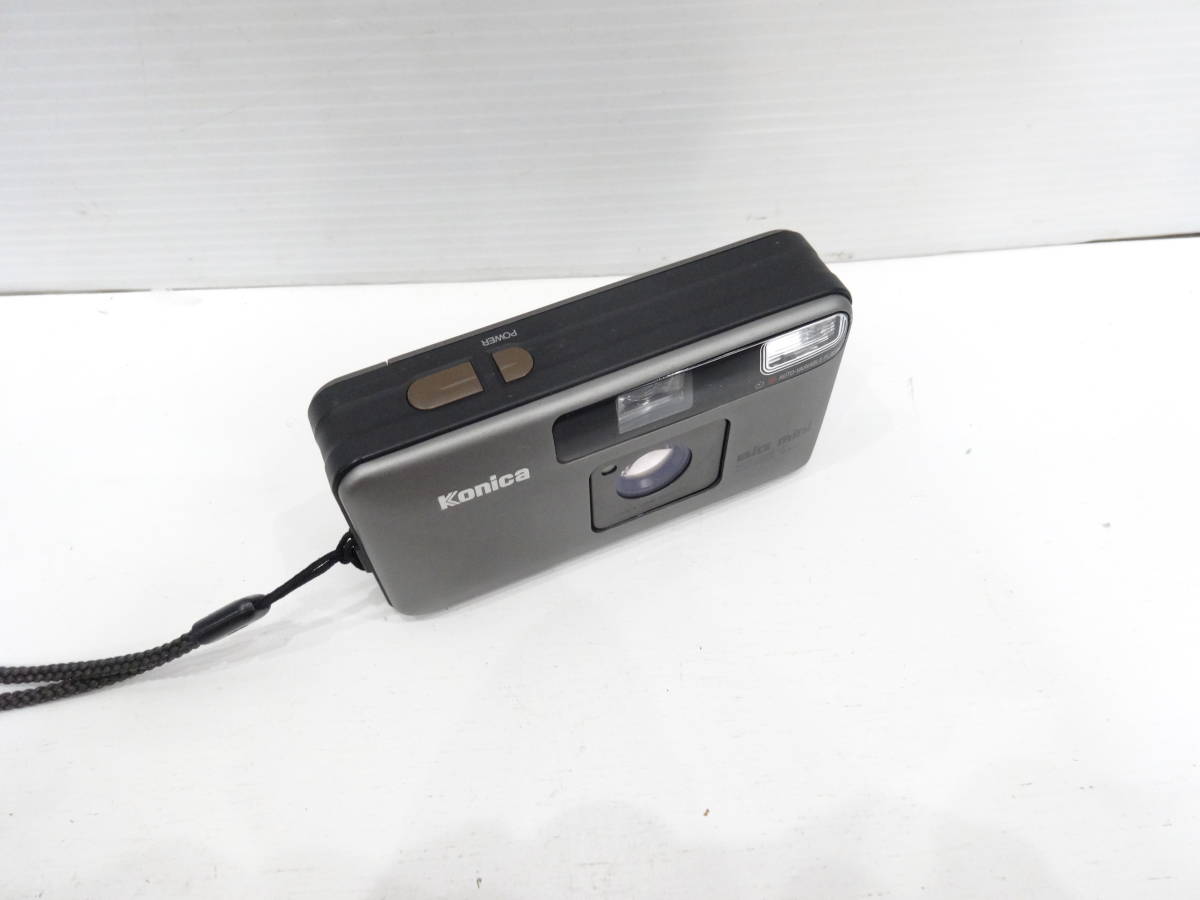 KONICA コニカ BIG MINI ビッグミニ BM-201 コンパクトフィルムカメラ 通電確認のみ 現状品 A1645_画像2