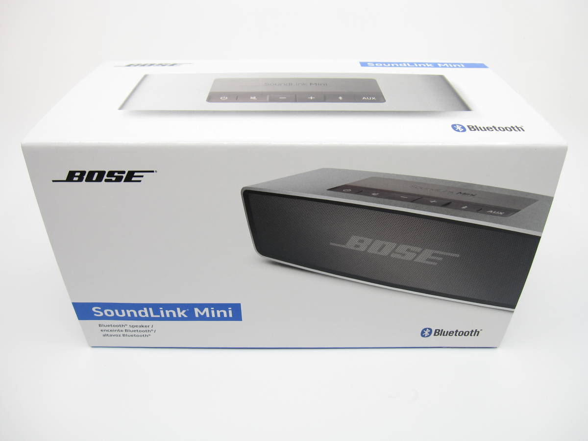 完璧 美品 BOSE SoundLink Bluetoothスピーカー シルバー Mini