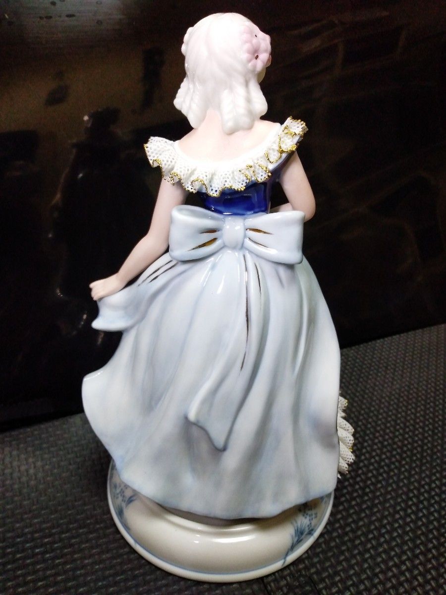 アンティークレトロ陶器 Demain ドマン美品 オルゴール(いい日 アンティークレトロ陶器 Demain ドマン美品 オルゴール(いい日