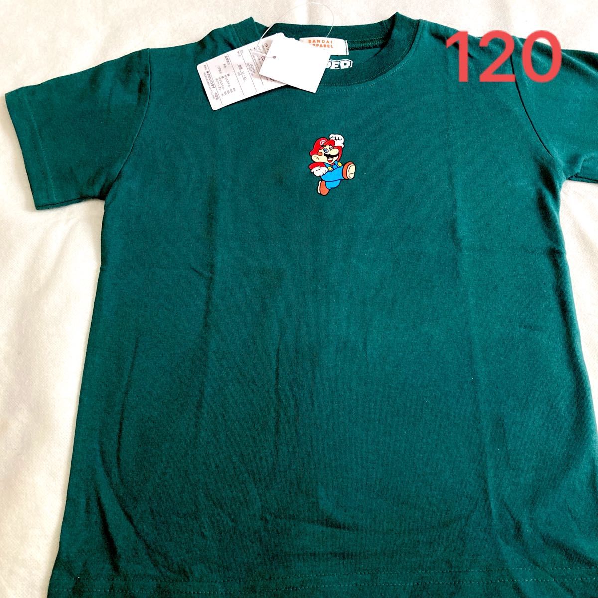 スーパーマリオ　半袖Tシャツ　120