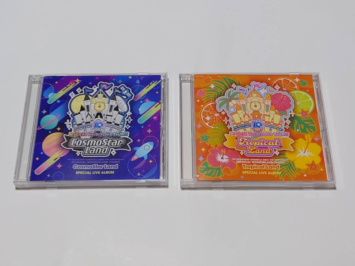 THE IDOLM@STER CINDERELLA GIRLS 10th ANNIVERSARY M@GICAL WONDERLAND TOUR!!! CosmoStar Land & Tropical Land SPECIAL LIVE CD_画像1