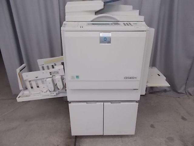 海外最新 簡易デジタル印刷機 コニカミノルタ CD3402PV A3機 その他