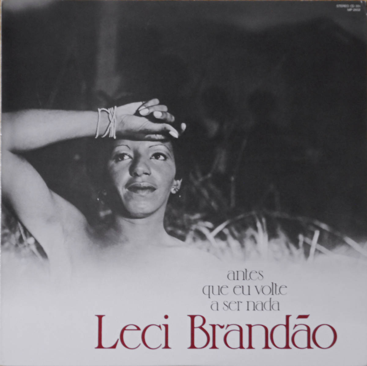 ◆LECI BRANDAO/ANTES QUE EU VOLTE A SER NADA (JPN LP) -中村とうよう_画像1