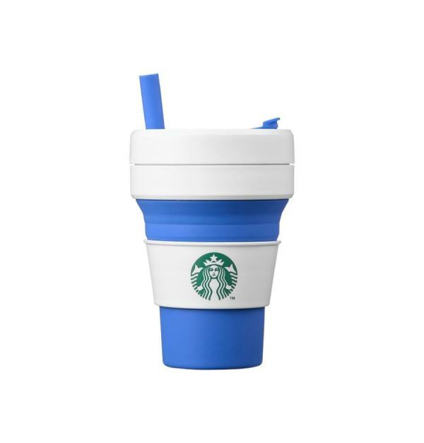 スタバ 韓国 2023 サマー 2☆STOJO ブルー タンブラー 355ml サイレン