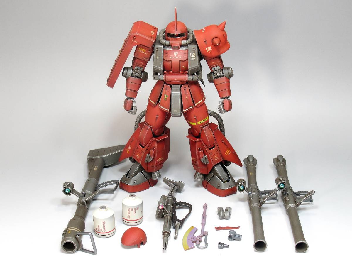 MG 1/100 MS-06R-2 高機動型ザクR-2 ジョニー・ライデン専用機 MG 1/100 MS-06R-2 高機動型ザクR-2 ジョニー・ライデン専用機