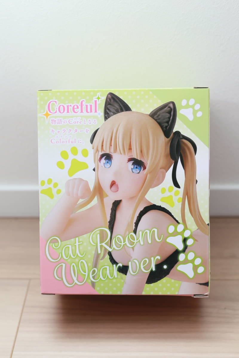 ★《新品未使用》冴えない彼女の育てかた Fine　Coreful フィギュア　澤村・スペンサー・英梨々～Cat room wear ver.～ プライズ景品未開封_画像2