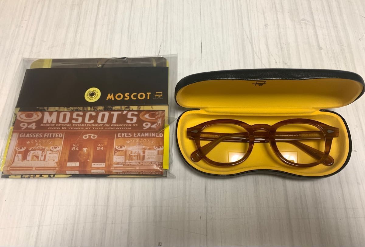 新品未使用 MOSCOT モスコット レムトッシュ セルフレーム 新品未使用 MOSCOT モスコット レムトッシュ セルフレーム
