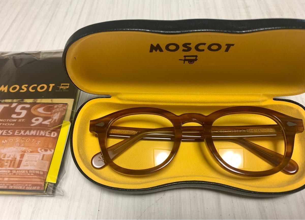 新品未使用 MOSCOT モスコット レムトッシュ セルフレーム 新品未使用 MOSCOT モスコット レムトッシュ セルフレーム
