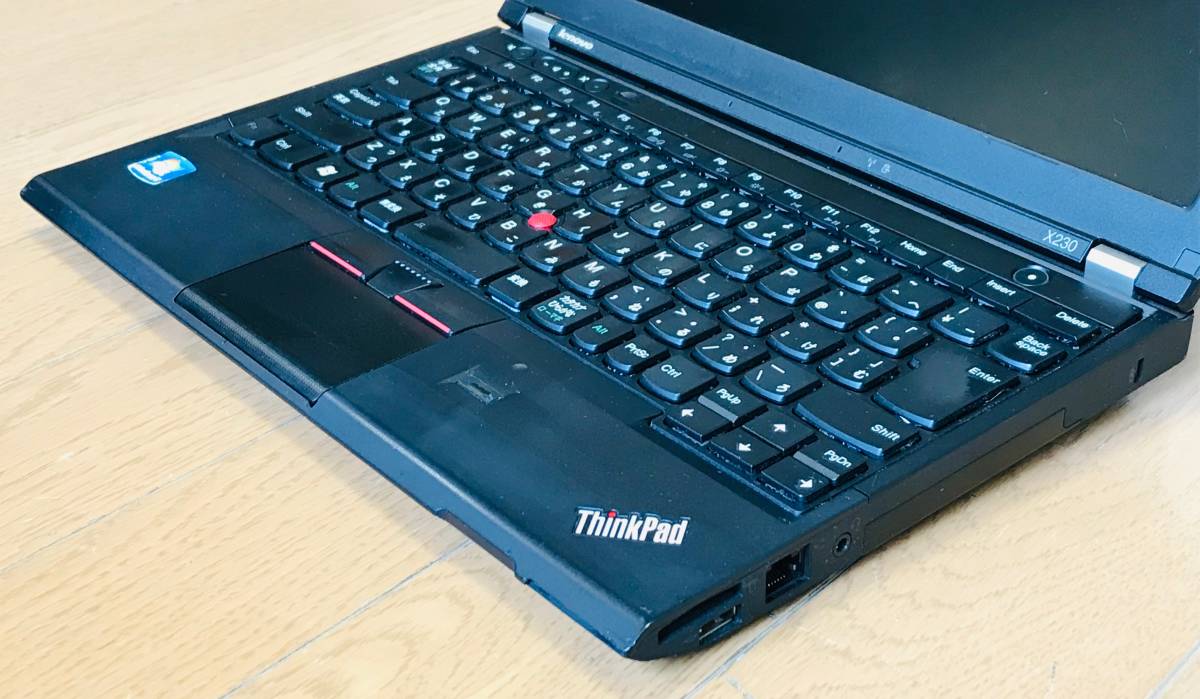 状態良Lenovo ThinkPad X230 Windows10Pro ☆ Core i5-3320M メモリ8G