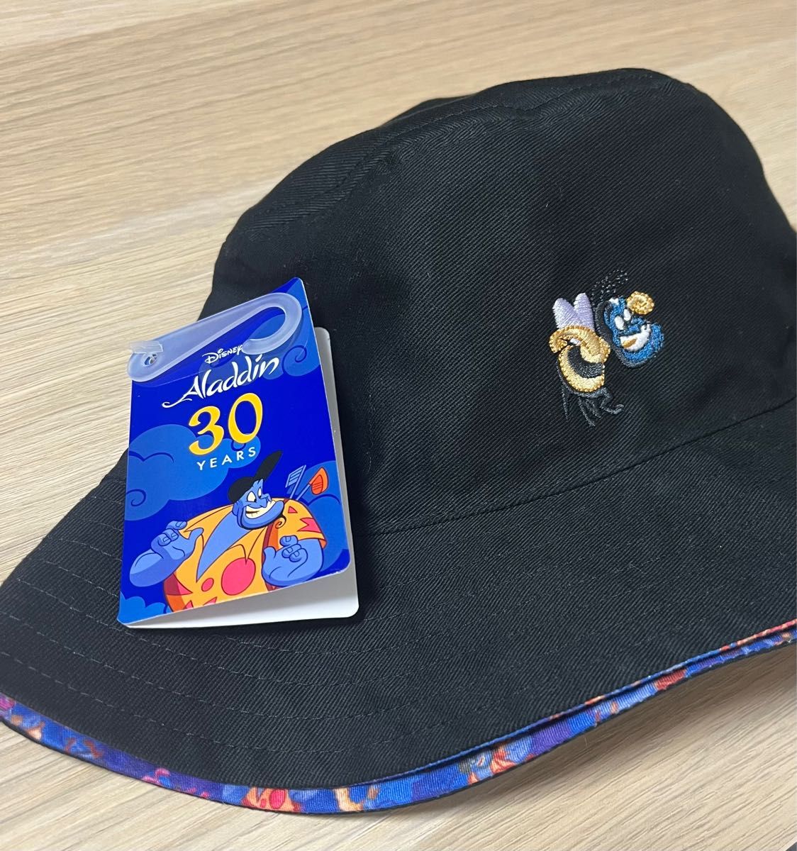 【新品未使用】ジーニー 帽子・ハット リバーシブル Aladdin 30years ディズニー