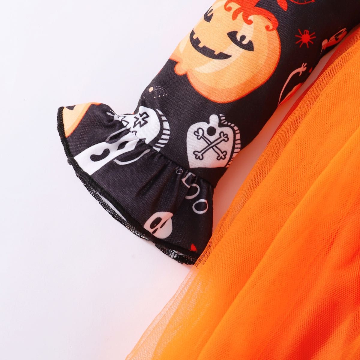 ハロウィンのコスプレや衣装や仮装 ワンピース コスチューム パンプキン かぼちゃ カボチャ キッズ 子供 120 女の子 子ども｜PayPayフリマ
