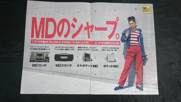 『SHARP(シャープ)オーディオ機器 総合カタログ 1995年9月』MD-X1/MD-Z3/MD-M25/MD-S25/QT-V1/QT-C606/QT-C500/QT-K5/QT-K3/QT-CH800/_画像3