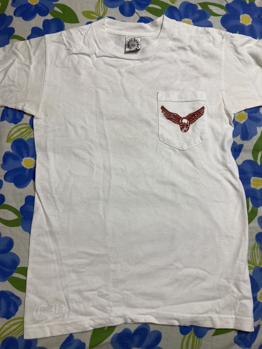 クロムハーツ tシャツ　フォティ　Sサイズ ホワイト　白　ドクロ　スカル　ガイコツ
