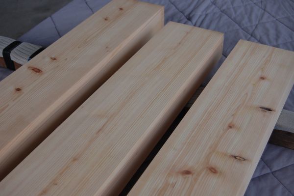 桧（岐阜産） ヒノキ 3本で8000円 角材 材木 木材 新品 9年乾燥_画像5