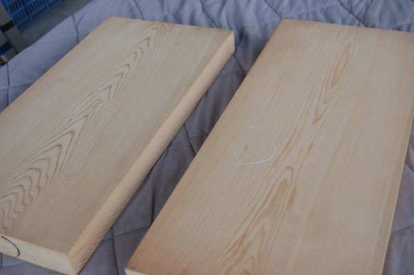 木曽桧　ヒノキ（天然材）2本で5900円 角材 材木 木材 新品_画像1