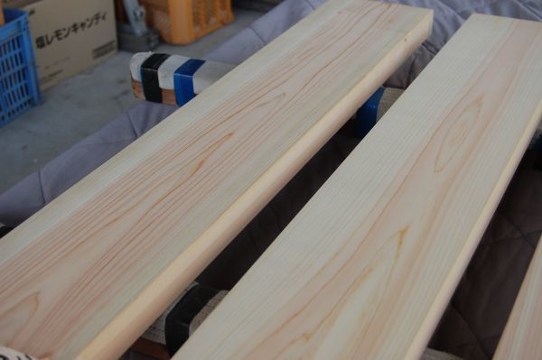 桧　ヒノキ（東農檜） 3本で7800円 角材 材木 木材 新品