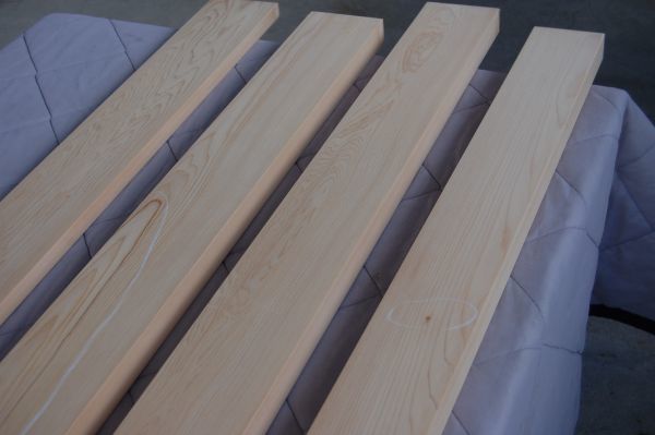 米桧 ヒノキ 4本で16100円 大幅値引き 角材 材木 木材 新品_画像7