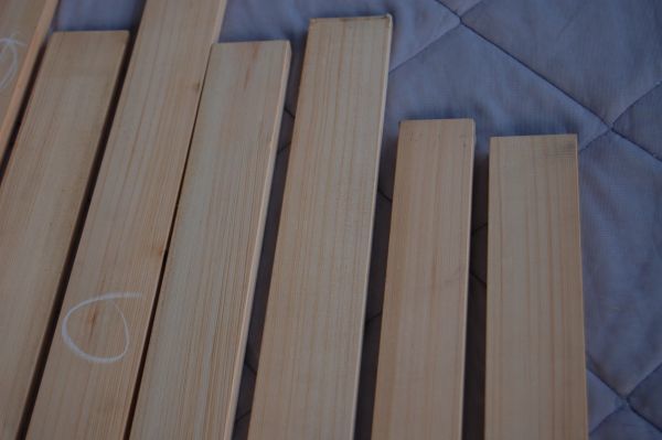 木曽桧　ヒノキ（天然材） 12本で2300円 角材 材木 木材 新品_画像5