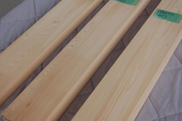 木曽桧 ヒノキ（天然材）2本で12300円 角材 材木 木材 新品-