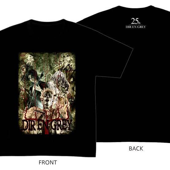 DIR EN GREY グッズ Tシャツ 坂本眞一 コラボ XL サイズ 25th Anniversary TOUR22 FROM  DEPRESSION TO 新品 送料 無料