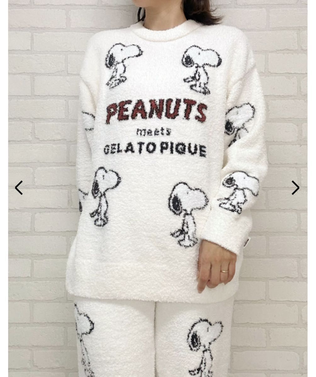 ☆ 【PEANUTS】ジャガードプルオーバー＆ロングパンツ-