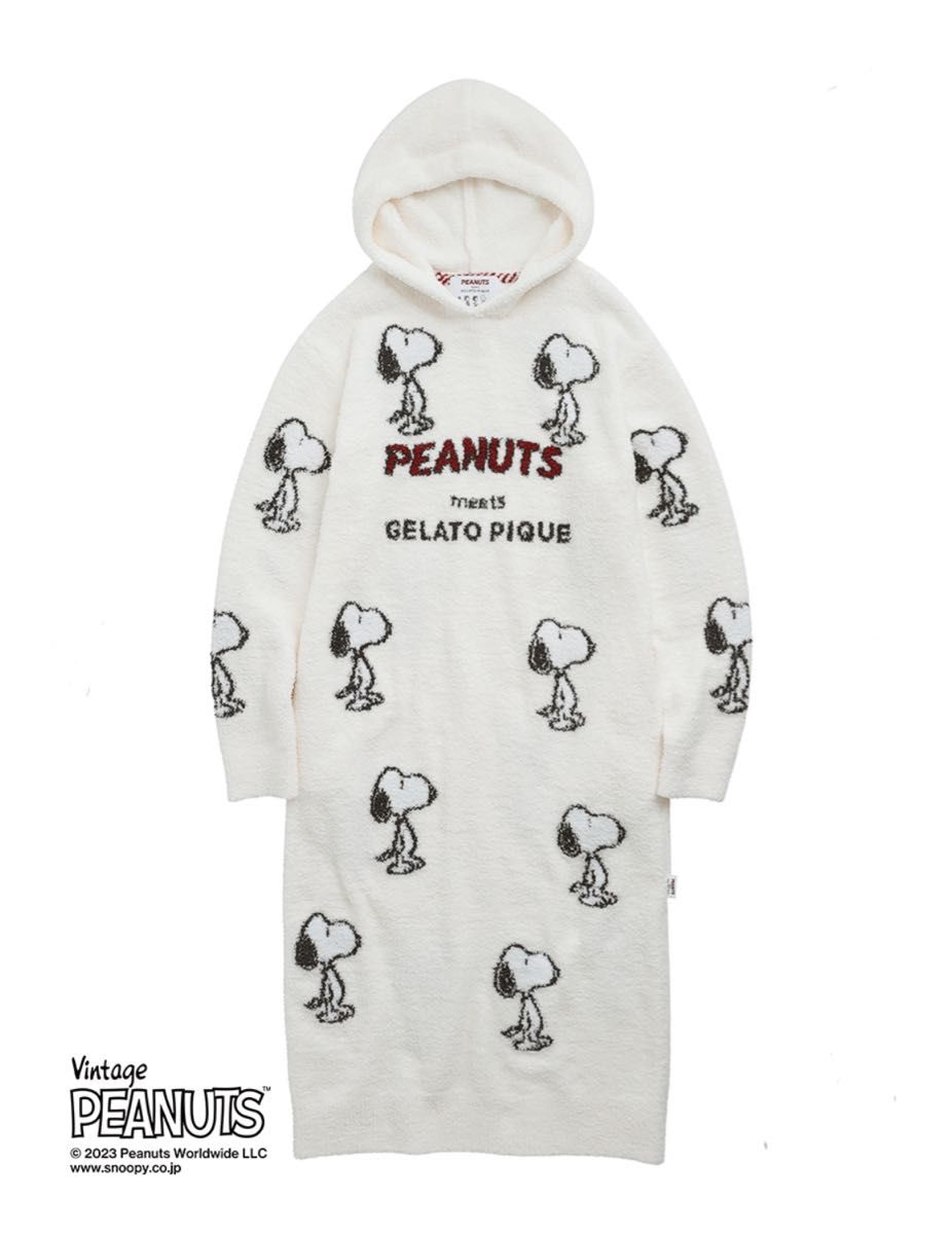 新品未使用 タグ付き 定価以下】ジェラートピケ 【PEANUTS】総柄