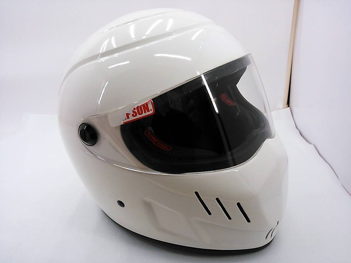 外観良品 国内正規品 SIMPSON シンプソン RX10 ホワイト 58cm 外観良品 国内正規品 SIMPSON シンプソン RX10 ホワイト 58cm