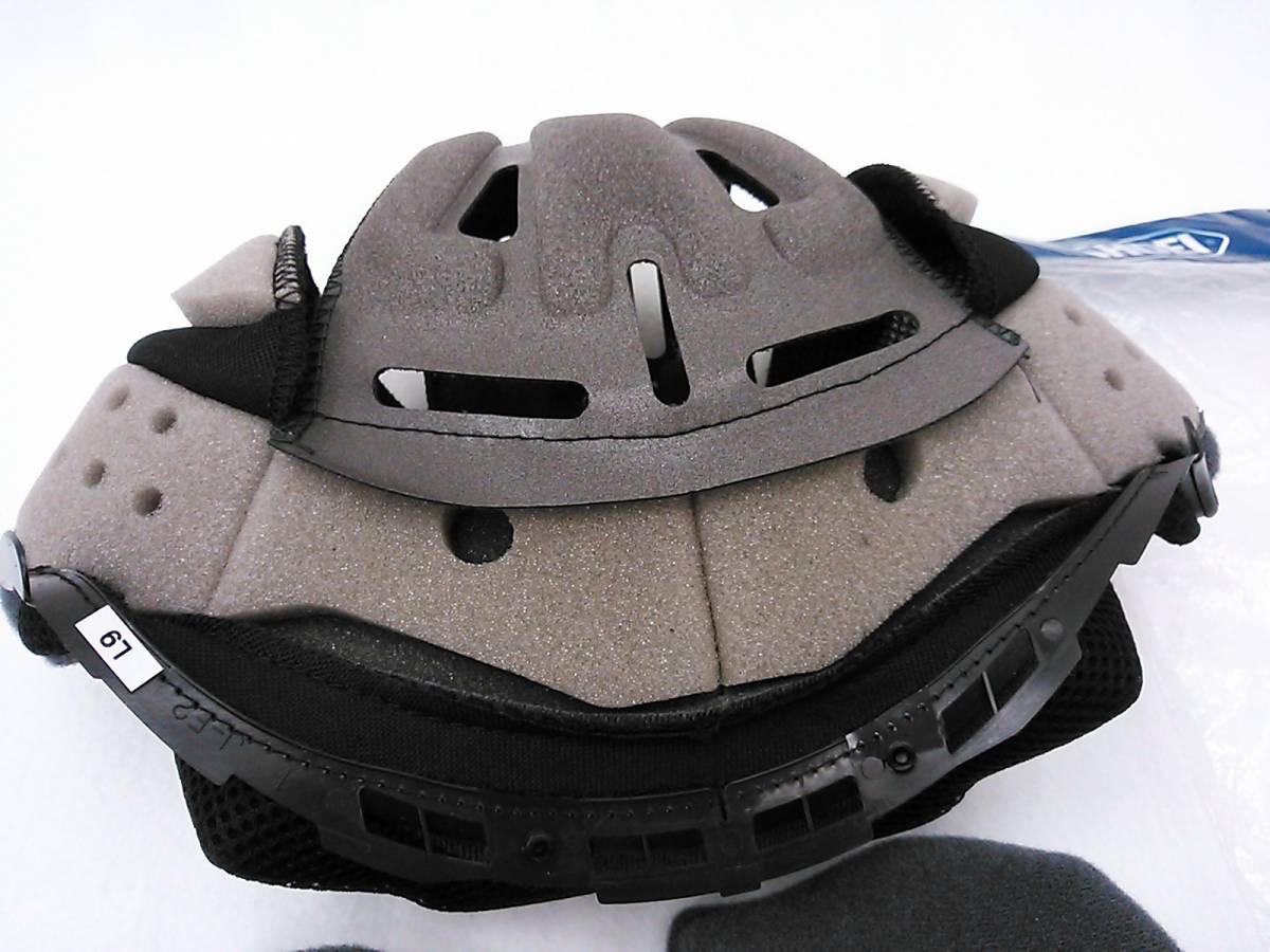 未使用 希少廃番品 SHOEI ショウエイ J-FORCEⅡ J-FORCE2 内装 未使用 希少廃番品 SHOEI ショウエイ J-FORCEⅡ J-FORCE2 内装