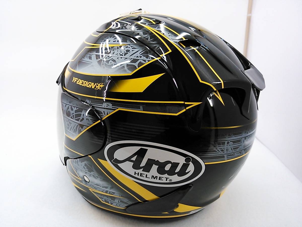 美品 Arai アライ SZ-Ram4 CHRONUS クロノス イエロー Mサイズ 美品 Arai アライ SZ-Ram4 CHRONUS クロノス イエロー Mサイズ