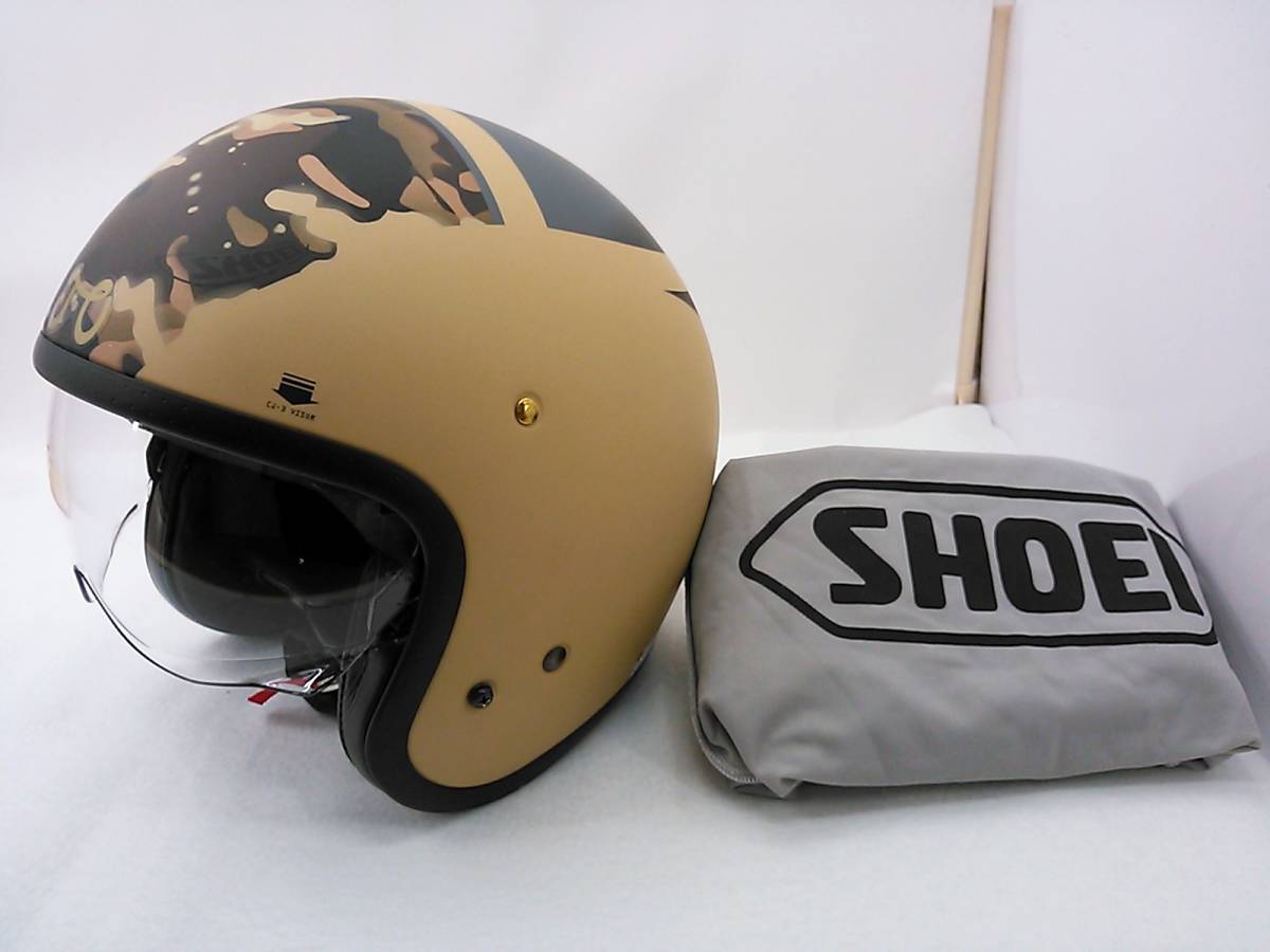 【送料無料】美品 SHOEI ショウエイ JO J・O J.O ジェイ・オー SEAFIRE シーファイアー XLサイズ ジェットヘルメット_画像1