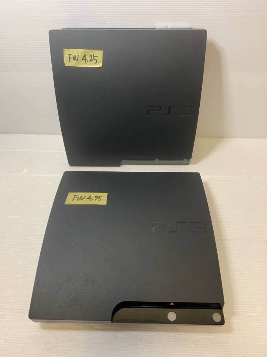 プレステ3 本体 CECH-2000 2台 HDD 封印シール有 FW4 25 PS3本体 プレステ3 本体 CECH-2000 2台 HDD 封印シール有 FW4 25 PS3本体