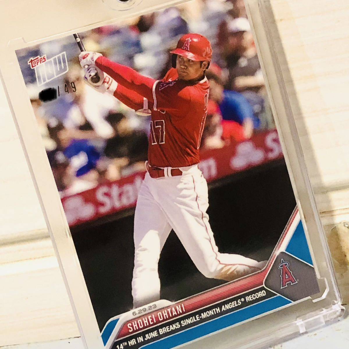 大谷翔平 WBC TOPPS NOWパラレル-