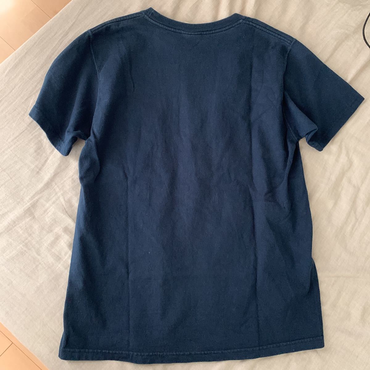 【Goodwear】グッドウェア USA製 ポケットTシャツ Mサイズ ネイビー ポケT 正規品_画像5