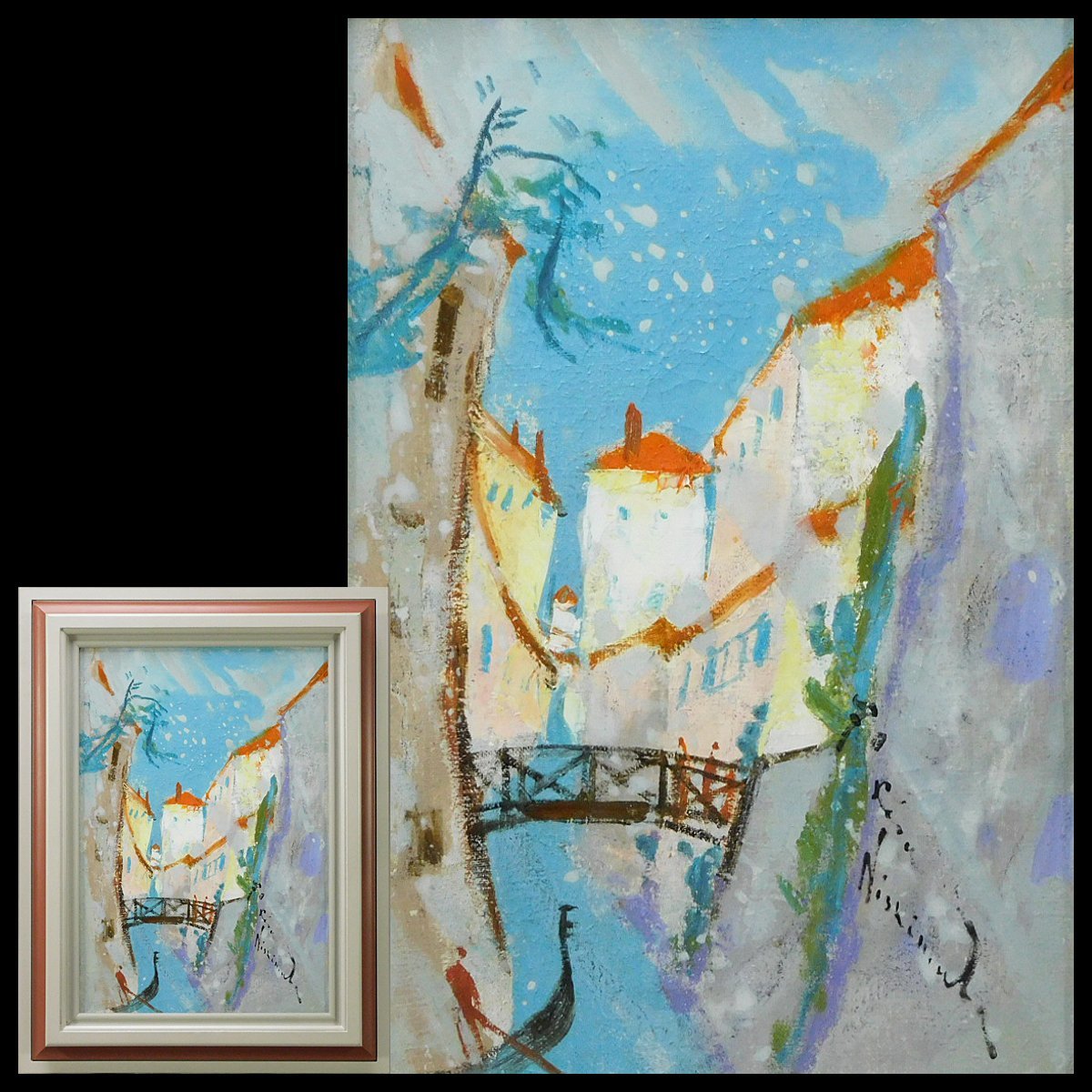  запад . итого самец ve лак F4 живопись масляными красками 1970 год рамка YATAYA наклейка темно-синий .. глава s23080305