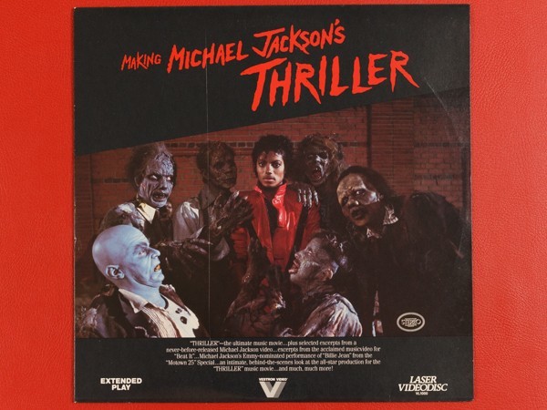 ◇マイケル・ジャクソン/メイキング スリラー Making Michael Jackson's Thriller/LD レーザーディスク、VL1000_画像1