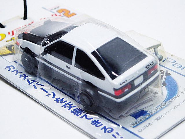 ■頭文字D■トヨタ AE86 トレノ（リアルダッシュカー２）カスタムver. 藤原拓海 藤原とうふ店_画像2