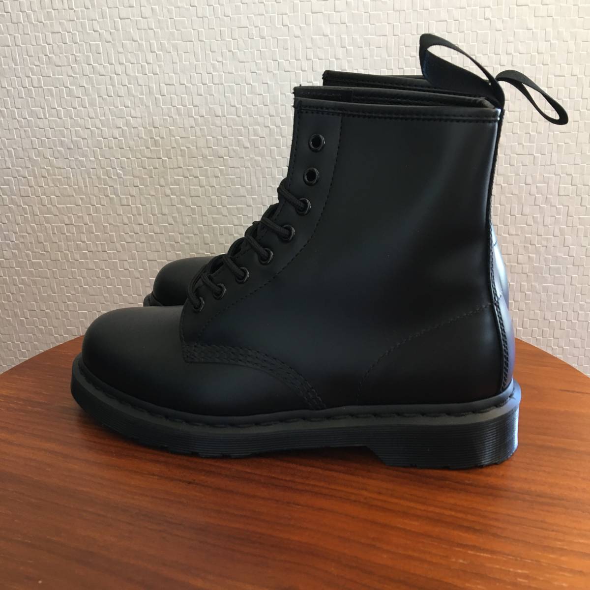 UK 7（26.0cm）｜Dr.Martens ドクターマーチン 1460 8ホール MONO モノ 14353001 黒 スムースレザー エイトホール (新品)(即決)(正規品) _画像2