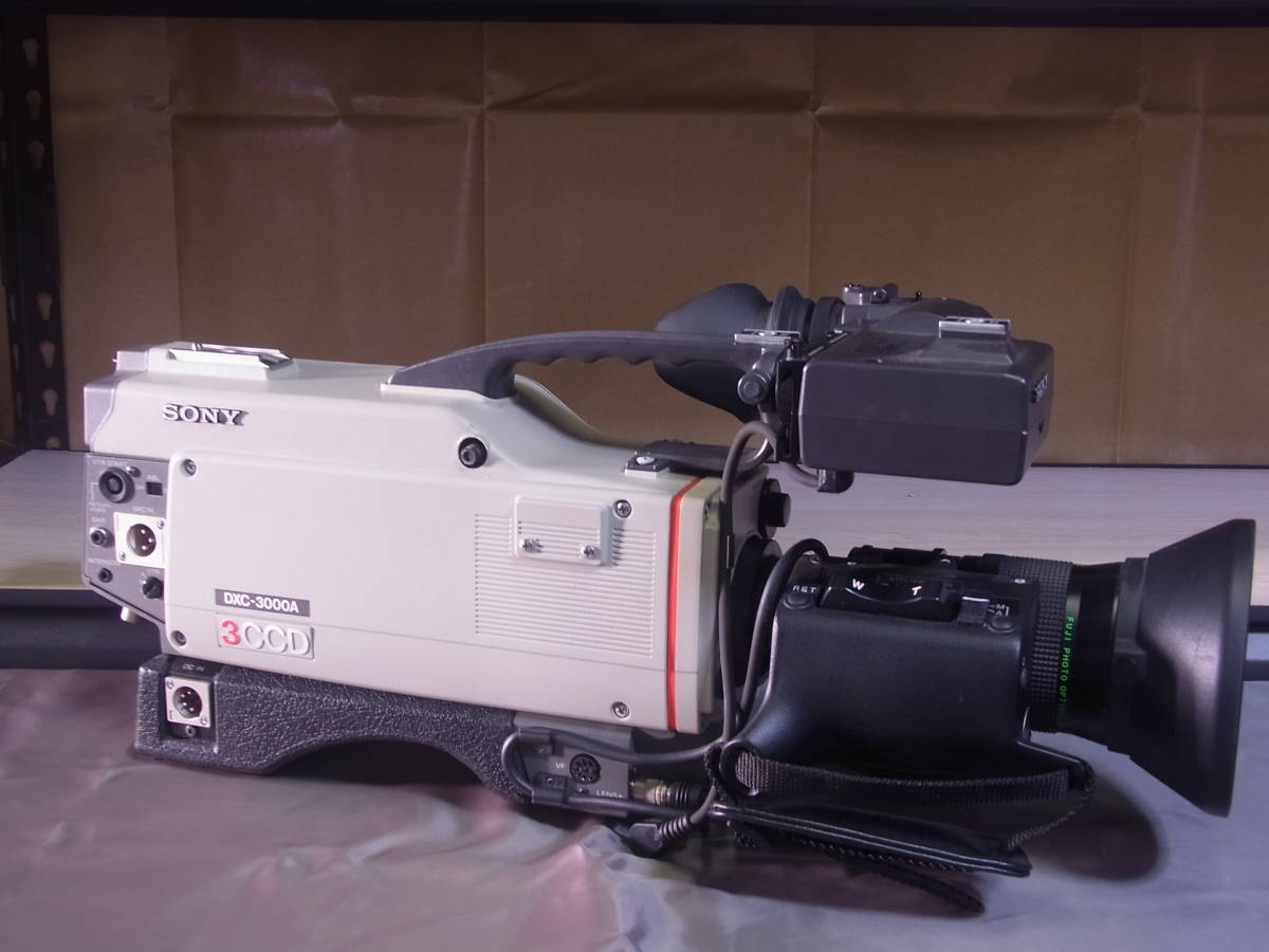 ソニー ビデオカメラ DXC-3000A　SONY COLOR VIDEO CAMERA_画像1