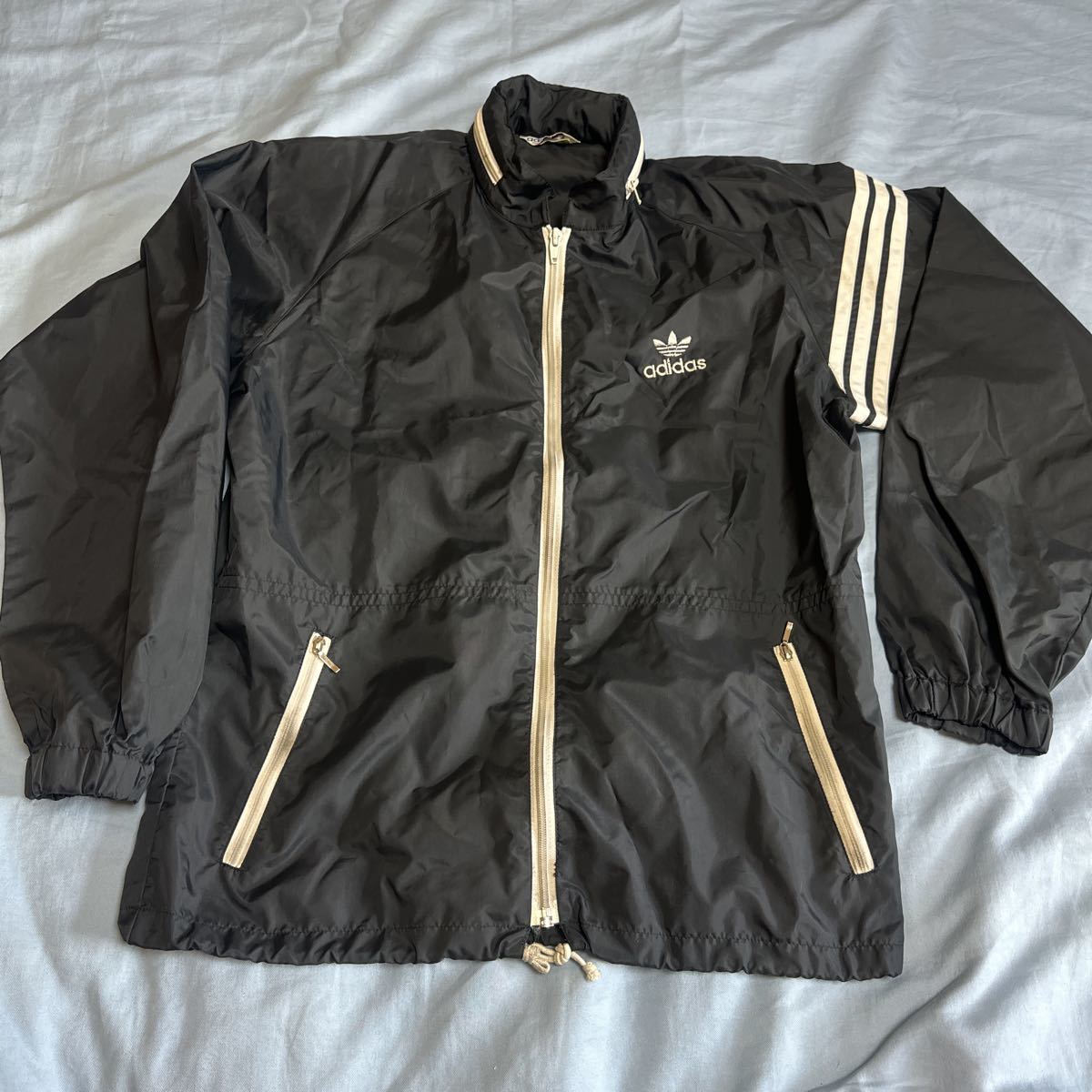 希少 良好美品 70s 80s adidas ナイロンジャケット デサント物