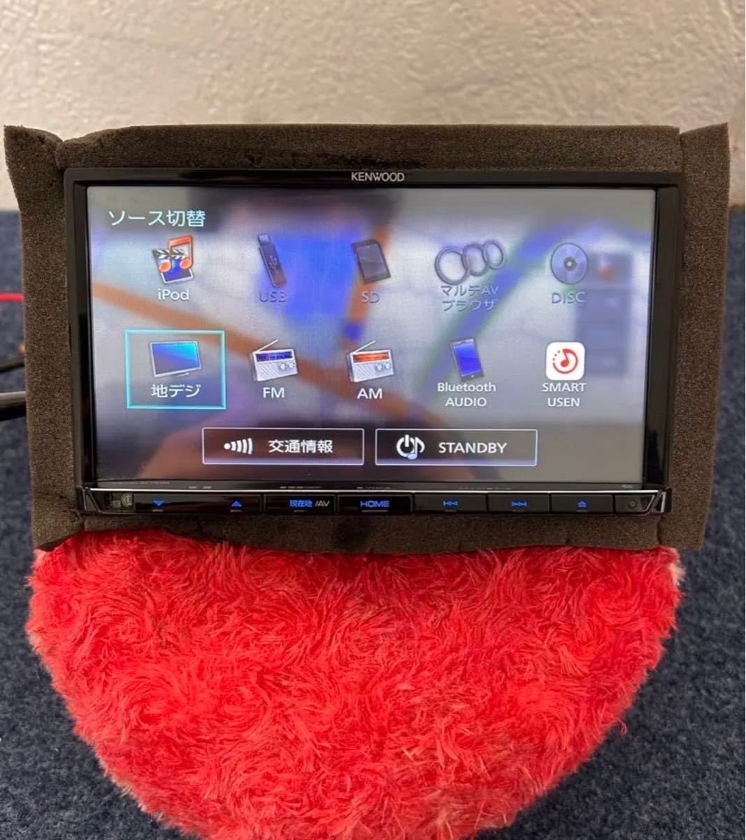 即決□KENWOOD ケンウッド MDV-S706彩速ナビ フルセグ Bluetooth対応
