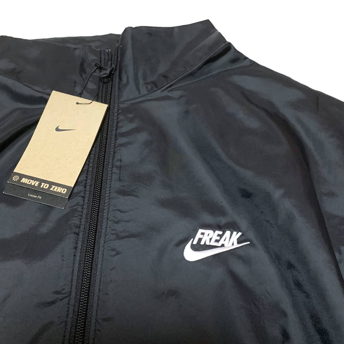 新品 Mサイズ ナイキ ライトウェイト トラック ジャケット ヤニス アデトクンボ フリーク ブラック NIKE FREAK スポーツ ウェア DA5670-010