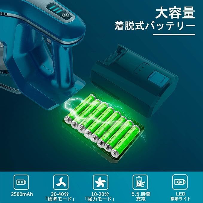 新品入荷 車用掃除機 サイクロン式 25000pa スティッククリーナー 布団
