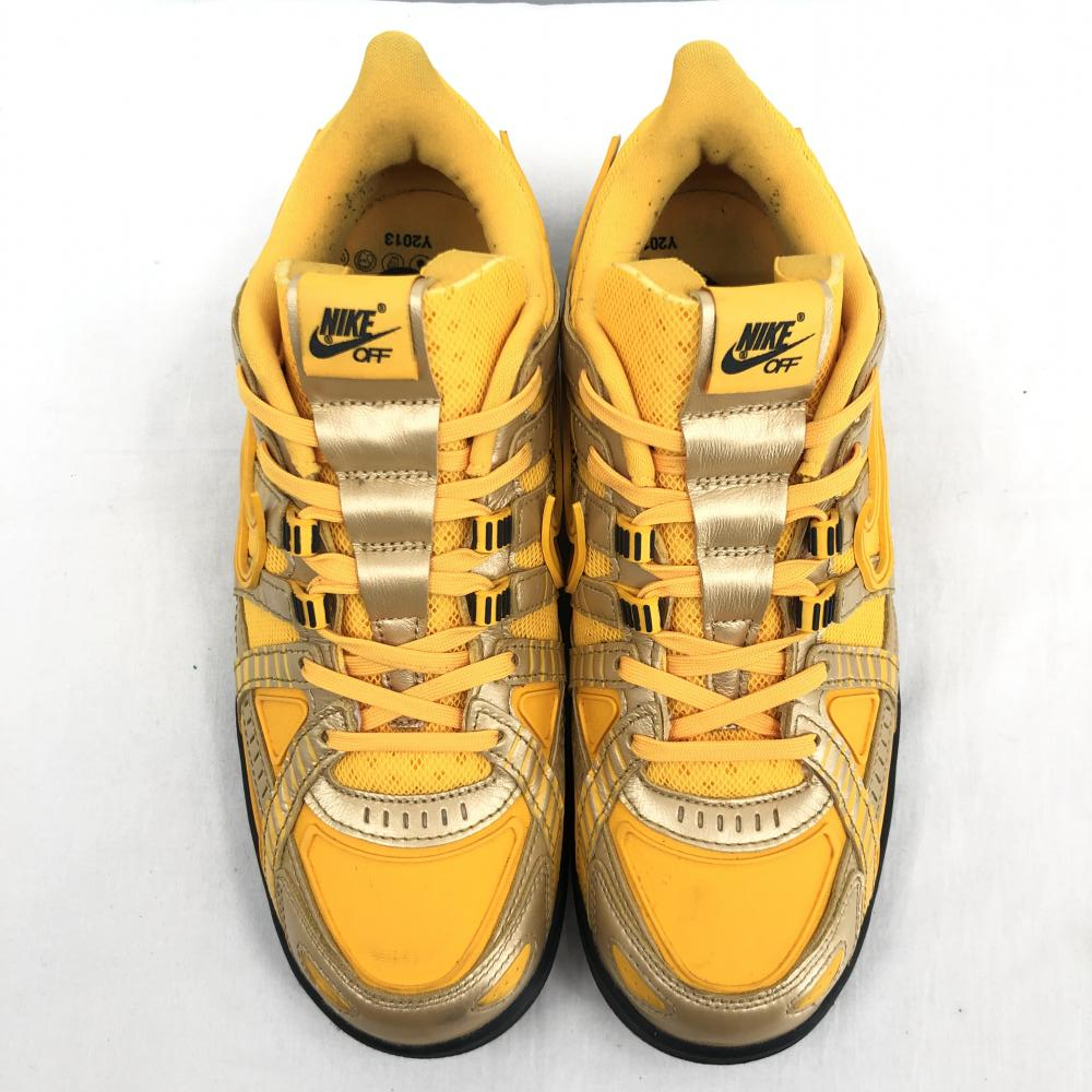 【中古】NIKE × Off-White AIR RUBBER DUNK University Gold サイズ28cm CU6015-700 ▲タグ欠品 ナイキ × オフホワイト[240017573307]_画像2