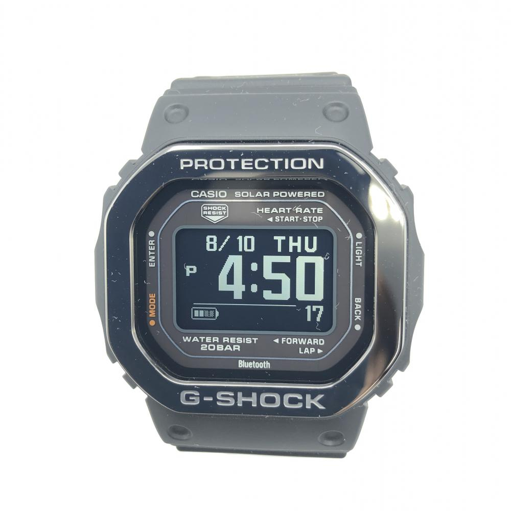 人気沸騰】 【中古】G-SHOCK DW-H5600－1JR 腕時計 ブラック ジー