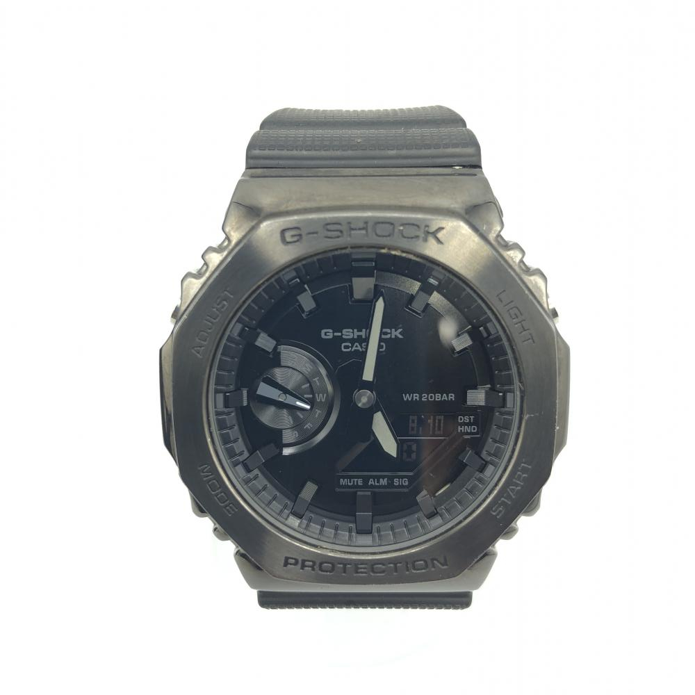 高価値 【中古】G-SHOCK GM-2100BB-1AJF 腕時計 ブラック ジーショック