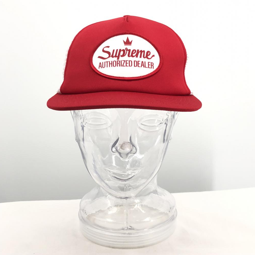 【中古】SUPREME AUTHORIZED DEALER メッシュキャップ ▲汚れ有 シュプリーム[240017575250]